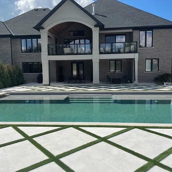 Porcea Aura White Porcelain Paver